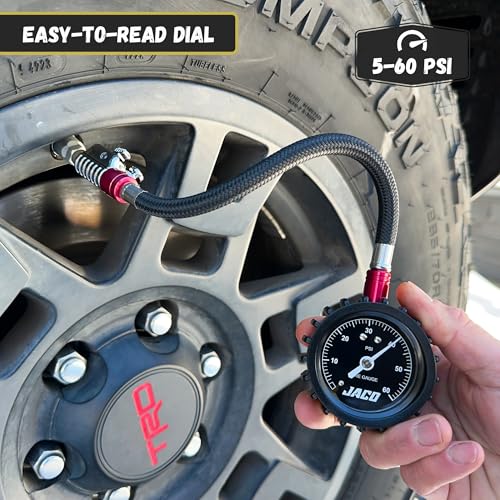 JACO Superior Products EPX-60 Analog Tire Pressure Gauge