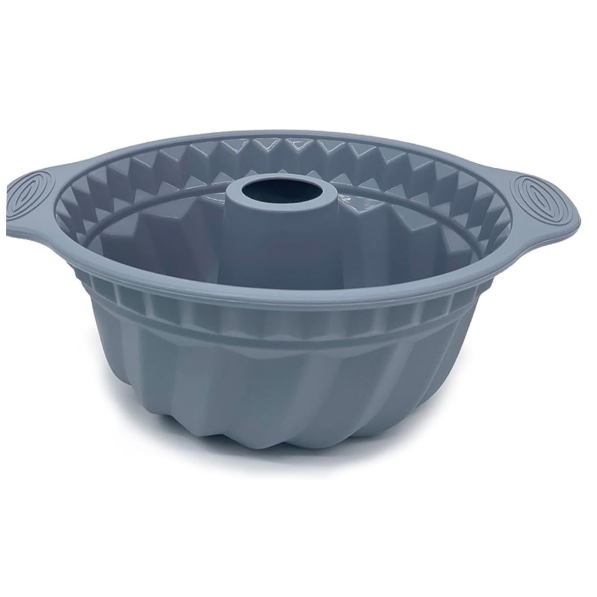 Mikikit 3piezas Molde Redondo De Silicona Antiadherente para Hornear Molde para Pasteles De Tubo Acanalado Herramientas para Hornear Pasteles para Mousse De Casa