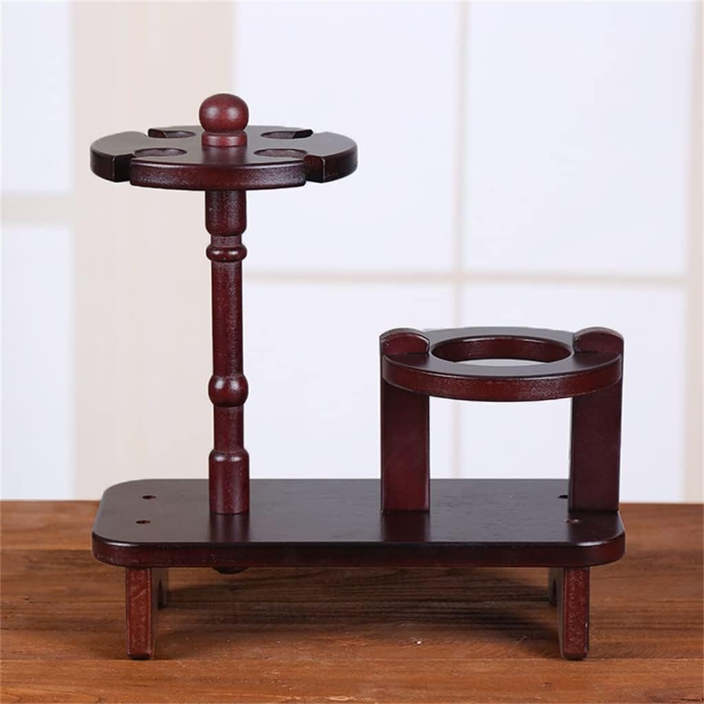 Solid Wood Wine Glass Rack European Hanging Red Upside Down Wooden Goblet