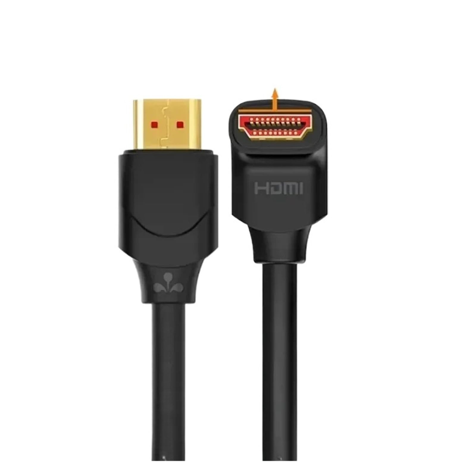 Cable HDMI 2.0 De Ángulo 4K De 90°/270° (alta Velocidad, 4K@60Hz, 3D/1080P, ARC) - Compatible Con SAMZHE, Funciona For Xbox/PS5/PC/TV/Laptop(90 Degree,3M)