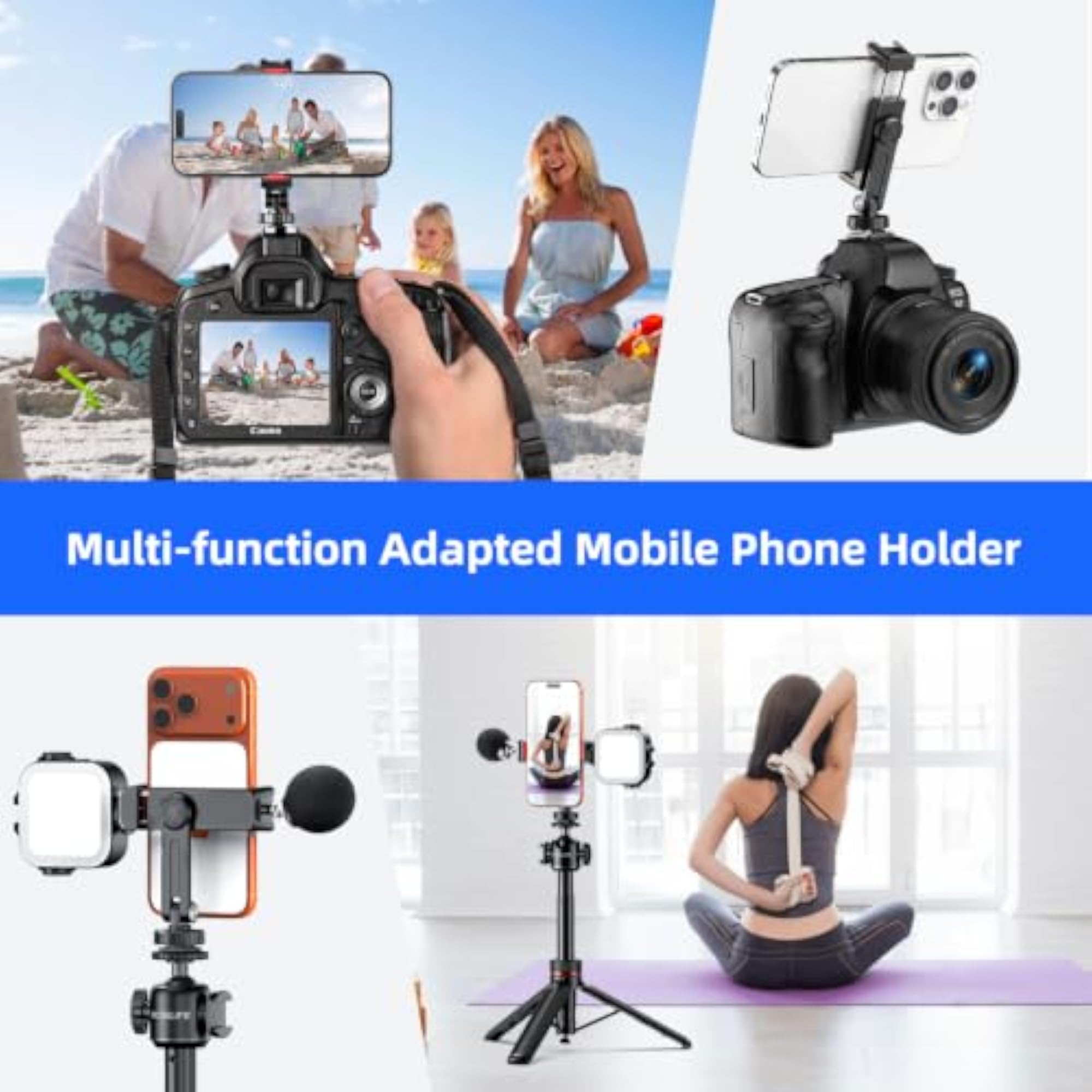 Multifunctional Vlog Camera Tripod Stand