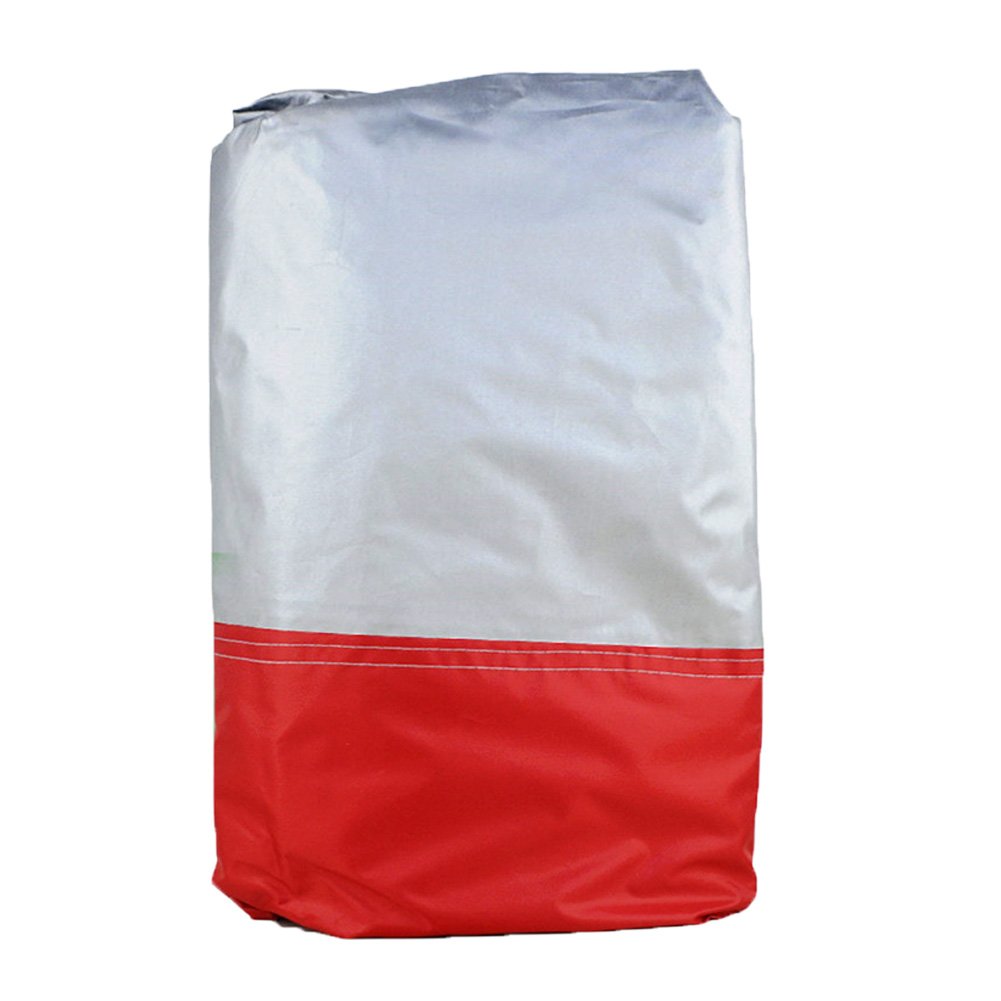 AHL Funda para Moto Funda Protector Cubierta Resistente A Prueba de UV (Rojo,XXXL)