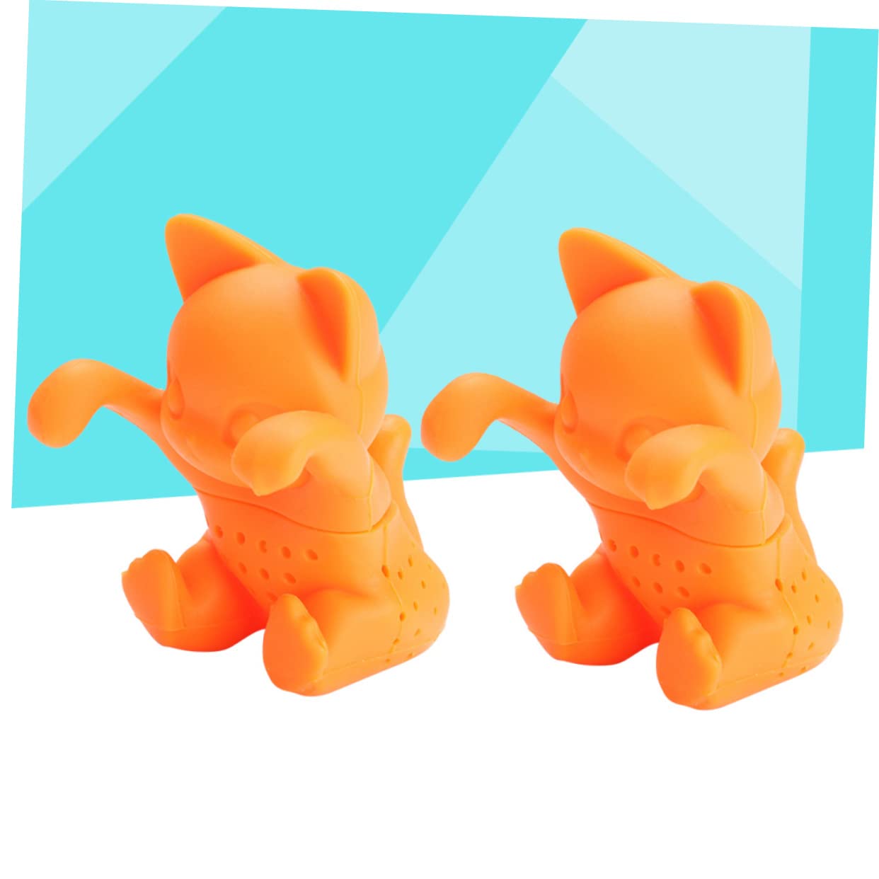 DECHOUS Lot De 3 Infuseurs À Thé En Silicone En Forme Danimaux 2 Pièces X 3