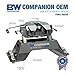 B&W Trailer Hitches 25K Companion OEM Fifth Wheel Hitch - Compatible with Ford OEM Puck System - RVK3305