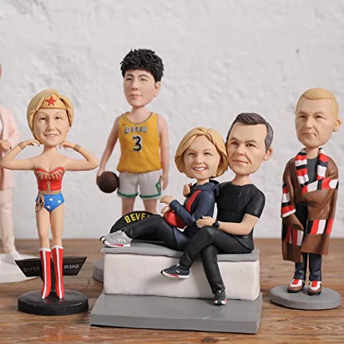 Novela CUSTOM COUPLE BOBBLEHEAD-02 Custom Bobblehead Figures Personal Statue thumb #6