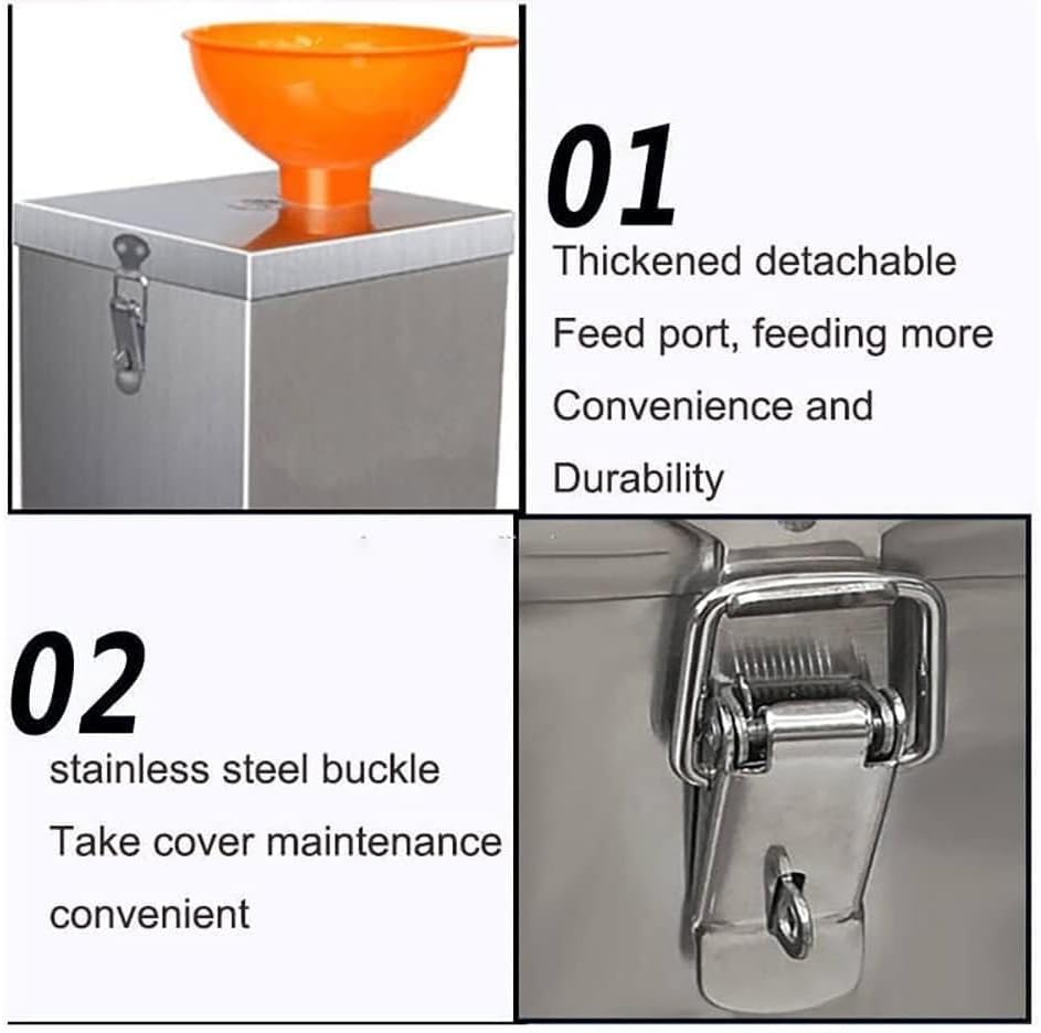 Automatic Garlic Peeler, Electric Garlic Peeler Separator, Garlic Peeling Machine Tool, Stainless Steel Garlic Peeler, Multifunctional Garlic