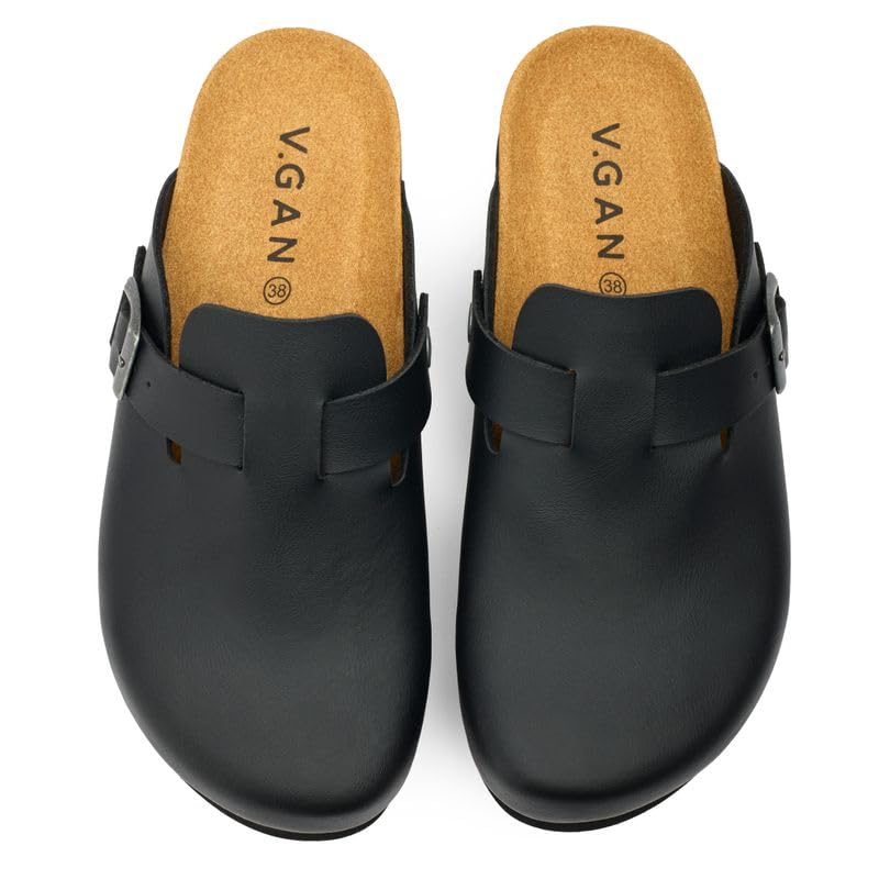 Vegan Taro Comfort Footbed Shoes US 8 Black2