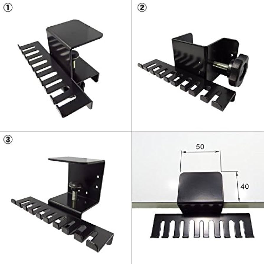 NBROS マウス/ケーブル/イヤホン/キーフック/小物等の整理に便利!  ケーブルホルダー クランプ式 NB-CAHOLD01SC Amazon.co.jp: NBROS マウス/ケーブル/イヤホン/キーフック/小物
