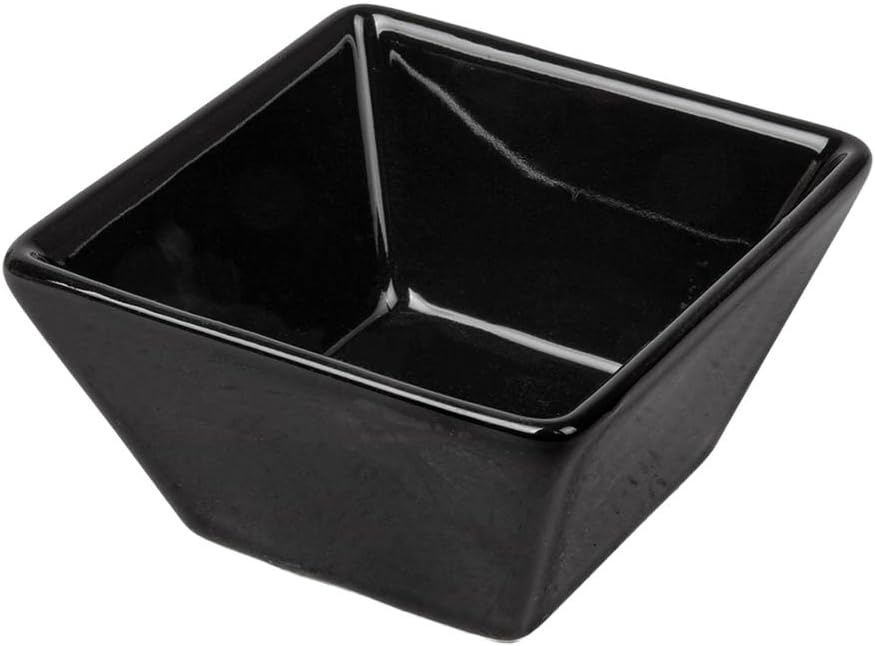 Garcia de Pou - 12 Units - Ramekins 60 ml 6.4 x 3.5 cm Black Porcelain
