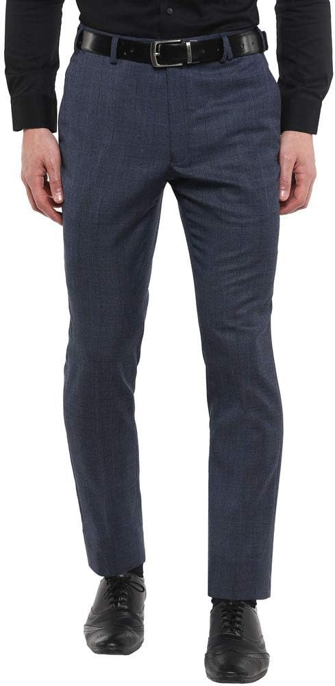 Men's PLEATLESS Super Slim FIT Formal Trouser Skinny Pants