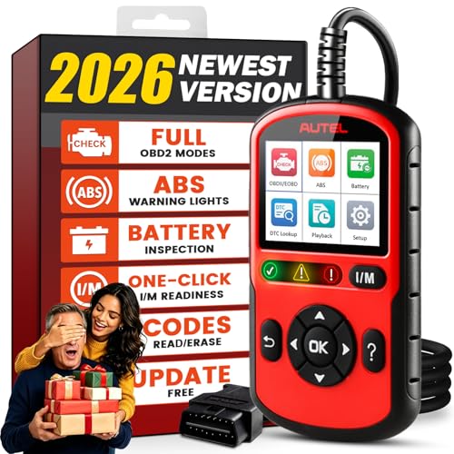 Autel Scanner AutoLink AL549(Upgraded Ver. of AL519) Code Reader with AutoVin, Read/Erase DTCs for ABS, Universal Car Battery Test,OBD2 Scanner with Live Data,Check Engine Fault OBD2 Diagnostic Tool