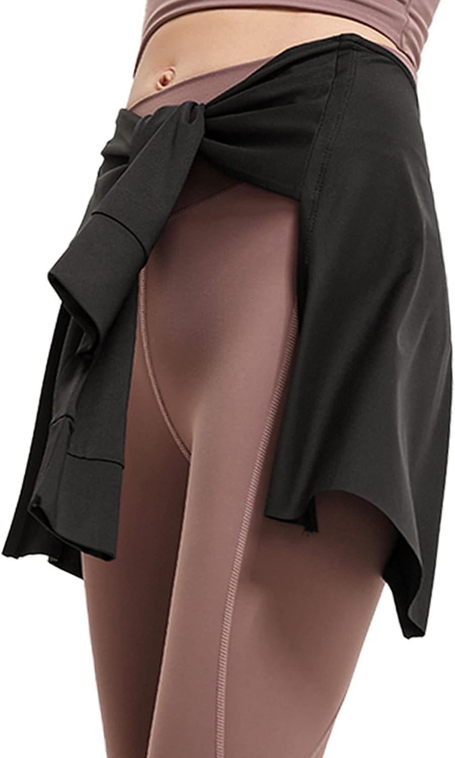 Yoga Tennis Tie Up Skirts for Women Cover Up Athletic Workout Running Wrap Skirts