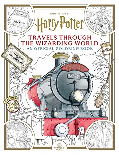 Harry Potter: Travels Through the Wizarding World: An Official Coloring Book - image 1