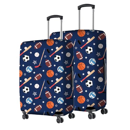 Image of Nasher Miles Polyester Protective Luggage Cover Set of 2 (Medium-Large) - Sports