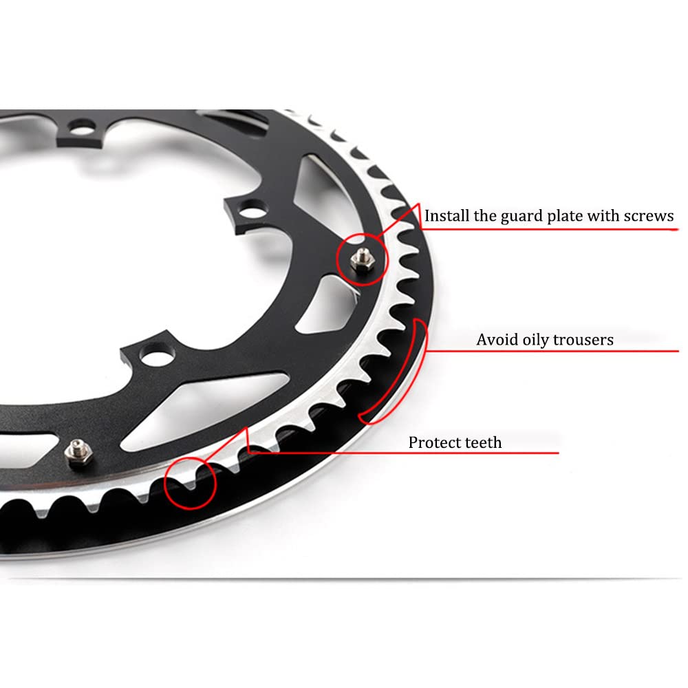 Amazon.co.jp: BINTING バイクチェーンリング、60T 130 BCD マウンテン