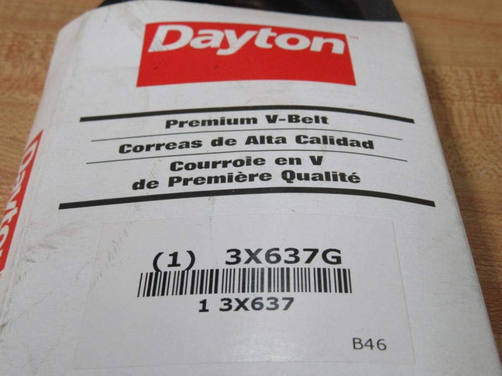 Dayton 3X637G B46 V-Belt 3X637