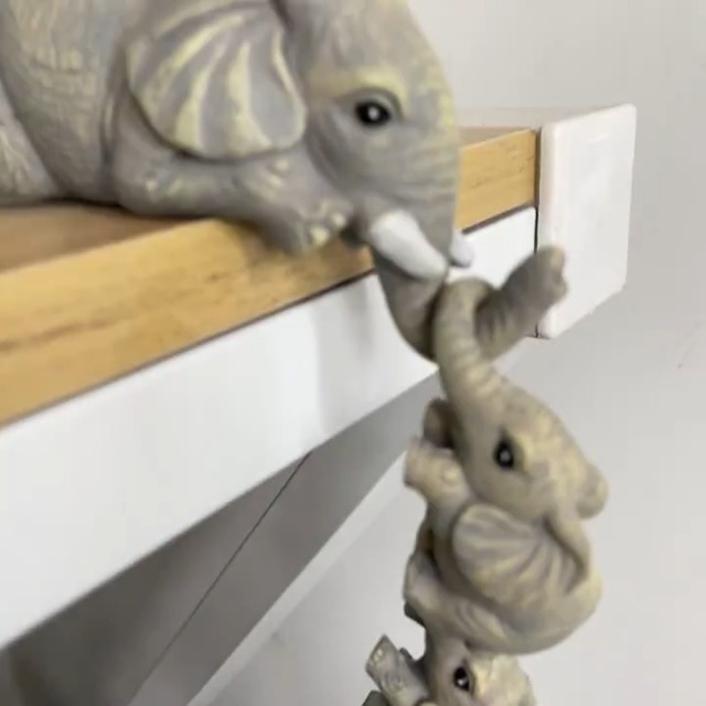 Amazon.com: 3 Set Elephant Shelf Sitter Figurines, Mother