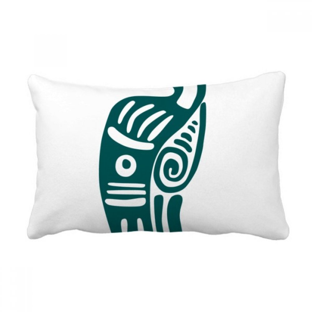 Oreiller lombaire Mexique Totems Aigle coussin de soutien pour canapé salon