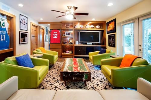 Image of Jinchuan Jersey Frame Display Case Large Frames Shadow Box Lockable with UV Protection for Baseball Basketball Football Soccer Hockey Sport Shirt Black
