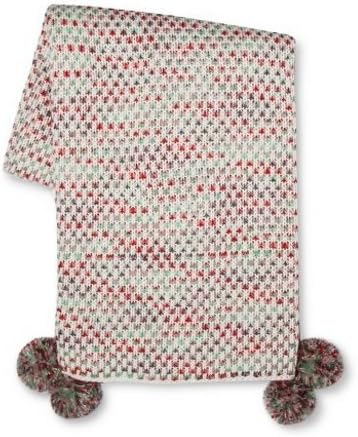 threshold throw blanket knit