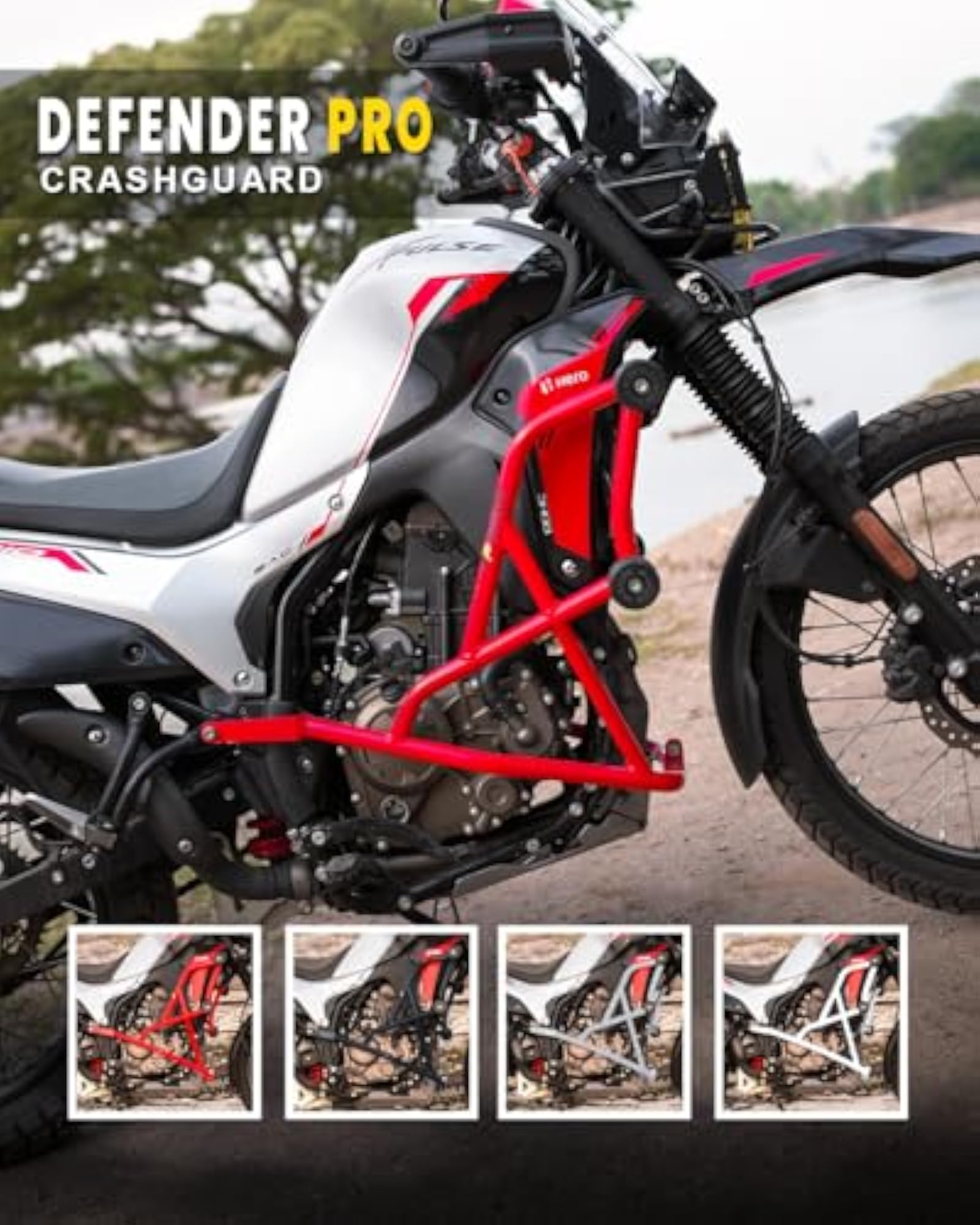 Hero Xpulse 210 Touring Luggage Saddle Stay/Panniers