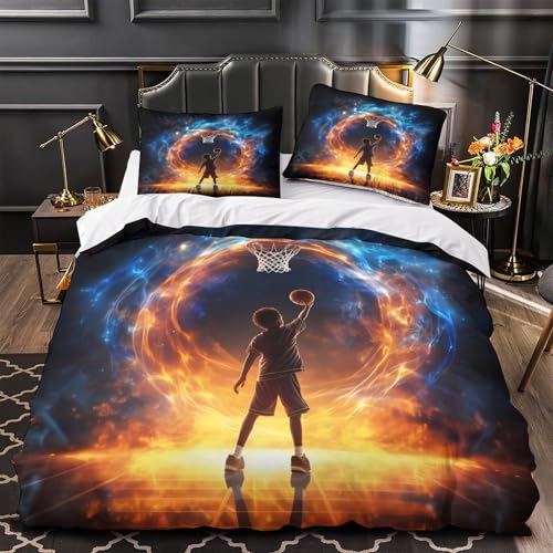 Parure de lit bandana King en microfibre 220x240cm avec housse de couette douce - 2