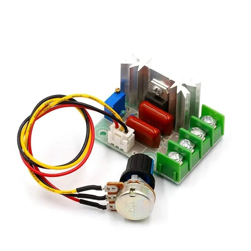 Variateur de vitesse moteur AC 220V 2000W thermostat et régulateur de tension SCR