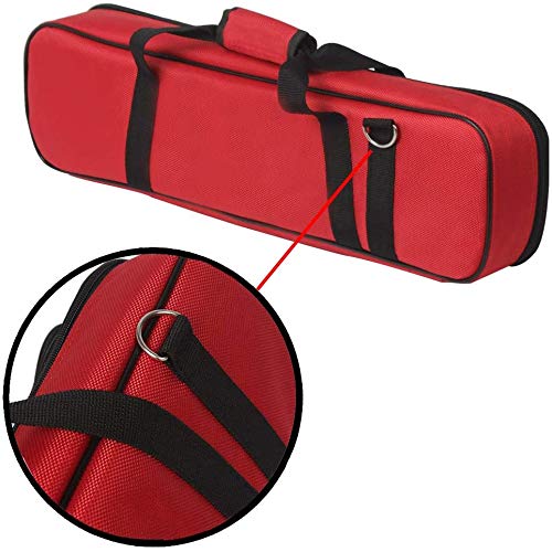 YueYueZou Flute Case Cover, Waterproof Flute bag 3 Color (Red)