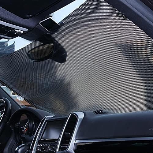 Tendine Parasole Auto Copertura parasole retrattile automatica nera per interni autovetture con protezione UV Tenda parasole