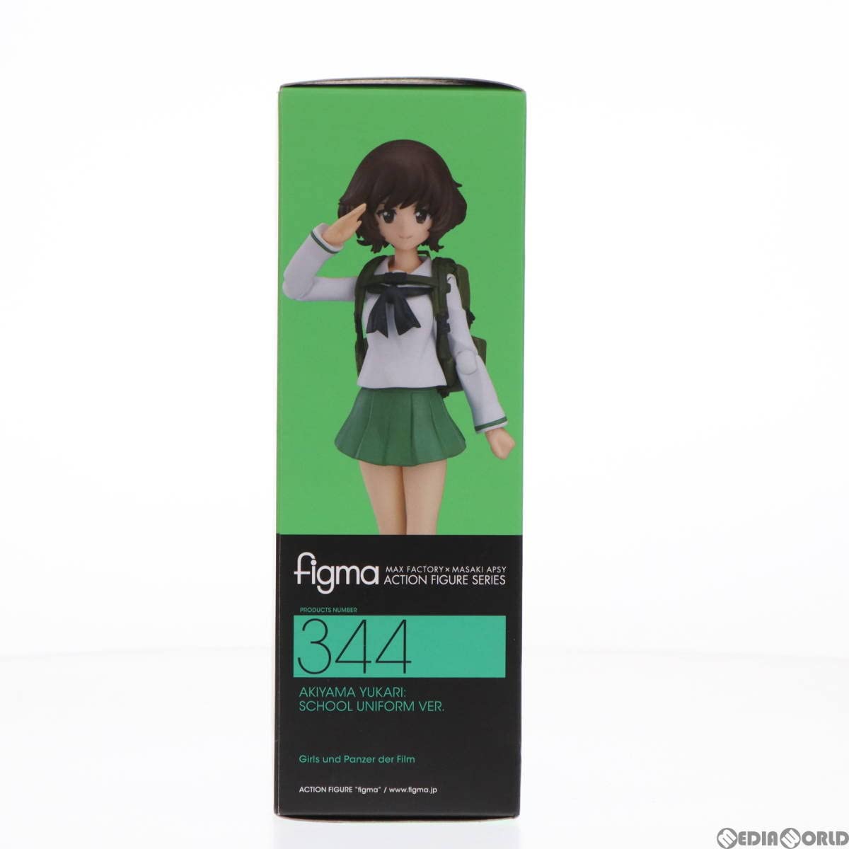 Max Factory - figma(フィグマ) 344 秋山優花里(あきやまゆかり) 制服ver. ガールズ&パンツァー 劇場版 完成品 可動フィギュア マックスファクトリー Amazon.co.jp: [FIG]figma(フィグマ) 344 秋山優花里(あきやま