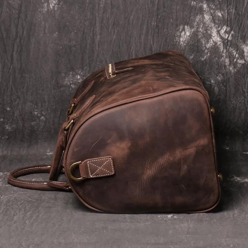Leather Men Bag Large Size Leather Travel Bag Duffle Bag Men Male Handbags Travel Business Bag3