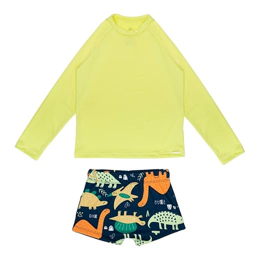 Conjunto Blusa + Sunga Infantil Menino Praia Proteção Solar