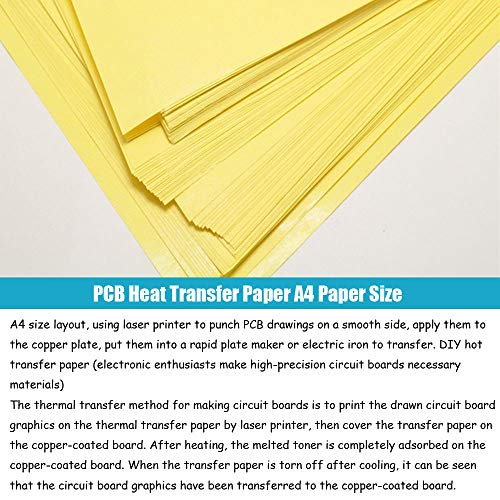 Ximimark 20Pcs A4 Sheet PCB Heat Toner Transfer Paper for PCB Electronic Prototype DIY