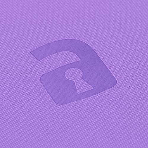 Vault X Premium Exo-Tec® Zip Binder - 9 Pocket Trading Card Album Folder - 360 Side Loading Pocket Binder for TCG (Purple)