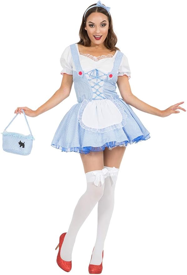 ORION COSTUMES Women's Dorothy Kansas Farm Girl Fancy Dress Costume