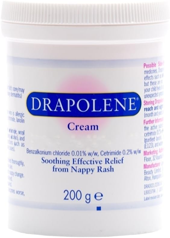 Drapolene Antiseptic Nappy Rash Cream 200g x 6 Packs