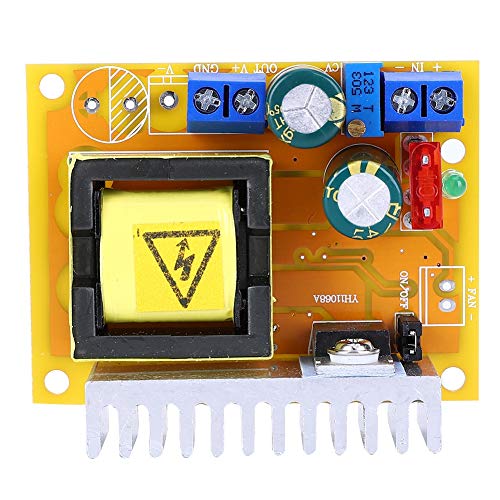 ANKROYU Módulo convertidor DC DC Boost Alto Voltaje 45 V a 390 V Fuente de alimentación elevadora Ajustable para Carga de condensadores Proyectos electrónicos 60x50x22 mm