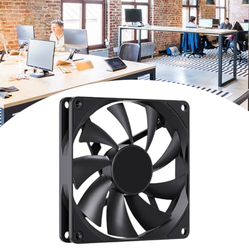 8025 12V Ventilador 80x80x25mm Rodamiento Ventilador sin escobillas Ventilador para impresora 3D Ventilador de ordenador 4Pin 1000-2700RPM