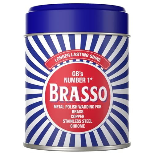 Brasso, è anche disponibile. Brasso Wadding - 75 Gm, Blk/Whte/Red