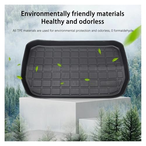 Tapis de coffre imperméable avec bac de rétention pour Q7 4L - 5