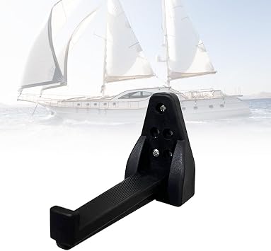 Boat Foldable Mast Step, RV Wall Mounted Fold-Up Footstep for Boat Yacht RV Truck Trailer, 6" L, Max Load 140kg/310lb