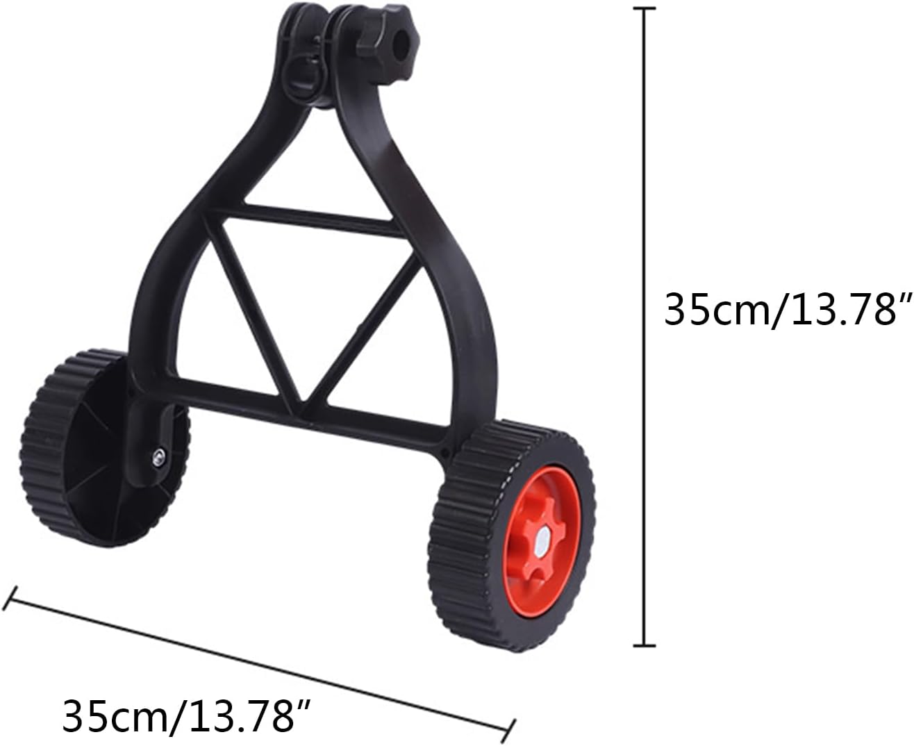 Adjustable Wheels Support Wheels Auxiliary Wheel Trimmer Attachment for Cordless Grass Trimmer for Comfortable Lawn Care