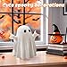 Halloween Ghost Figurine - Spooky Ghost Statue Decor,Funny Cute Rock Ghost Ornaments, Home Front Porch & Outdoor Garden Tabletop Sculpture for Halloween Decorations, Christmas New Year's Gift