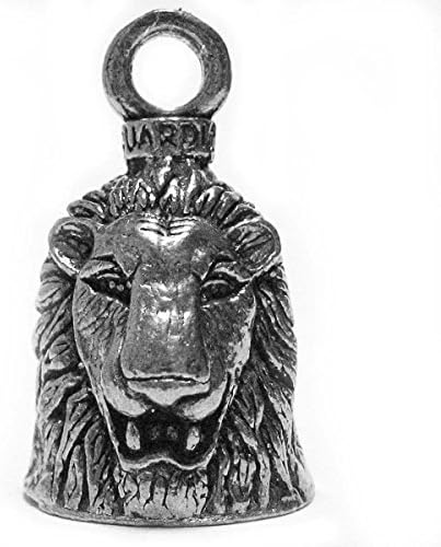 Guardian® Lion Motorcycle Biker Luck Gremlin Riding Bell or Key Ring