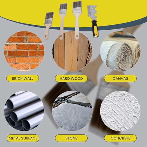 Kit de pinceaux coudés de précision pour peindre les angles sans bavure - 5