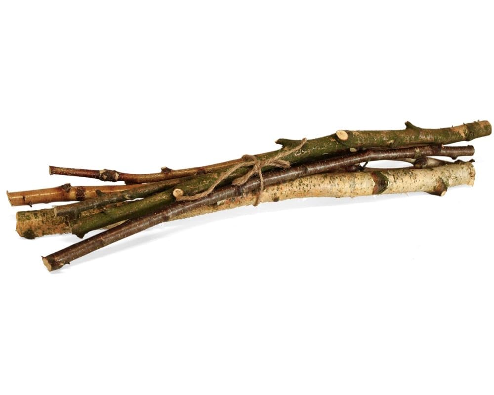 NogaMoga Jute koord, 20 m, natuurlijk jute, wijnstok, met groene kunstbladeren, jute, 5 mm, decoratieve wijnstok, voor knutselen, bruiloft, feest