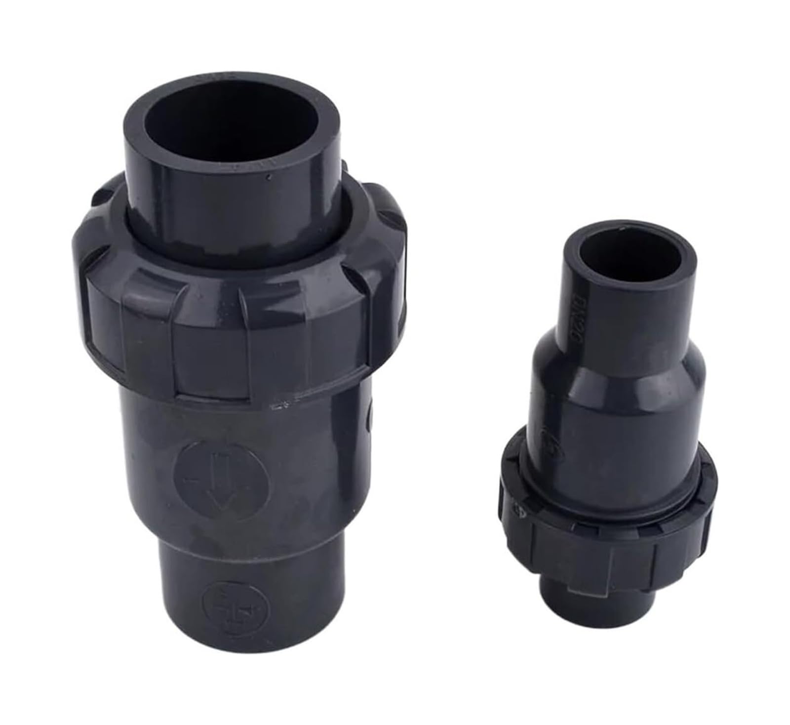 Zawór zwrotny PCV Zawór zwrotny z pojedynczym złączem UPVC Nawadnianie ogrodu Akwaria Złącze rurowe PCV 20-63 mm(50mm)