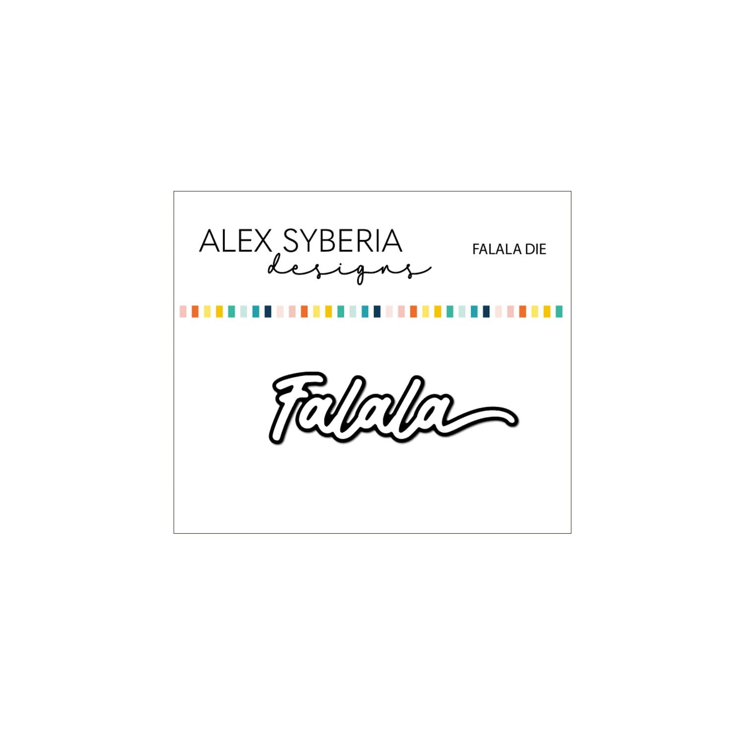 Alex Syberia Designs White Falala Die