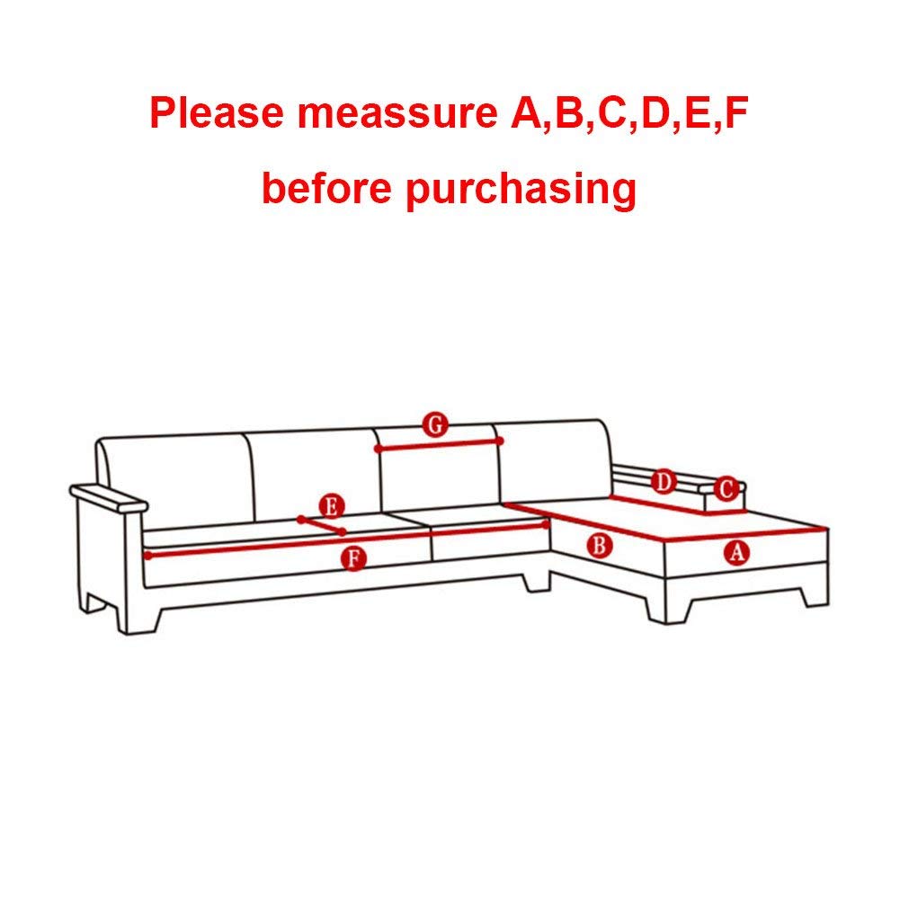 BK&MF Sofa Abdeckung Für Ledercouch, Sofabezug 1/2/3/4 Sitzer Super rutschfeste Sofa Dämpfung Couch überwurf Für Haustiere Separat Erhältlich-grau 70x150cm(28x59inch)
