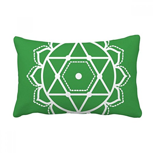 Coussin lombaire DIYthinker contre le mal de dos motif étoile fleur géométrique multicolor